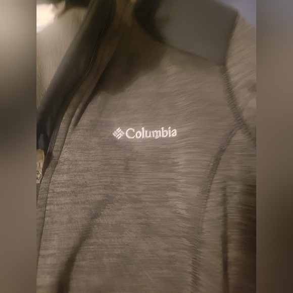 Columbia Womens Jacket XS Black Activewear Softshell Fleece Lined Full Zip hood - Picture 4 of 6